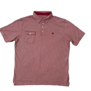 Southern Proper Red Striped Polo
